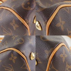 Louis Vuitton Tivoli PM M40143 Monogram Canvas Brown AR1079 Women's Handbag