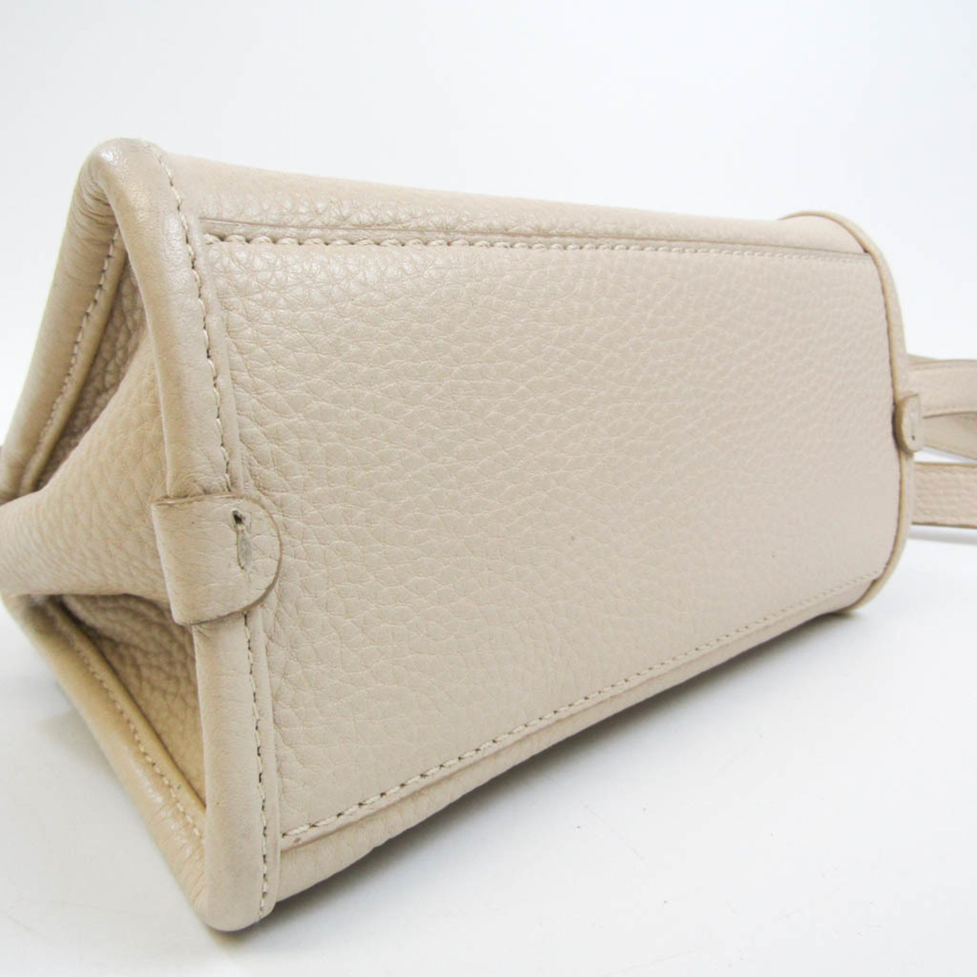 Bally BLOOM XS Women's Leather Handbag,Shoulder Bag Cream