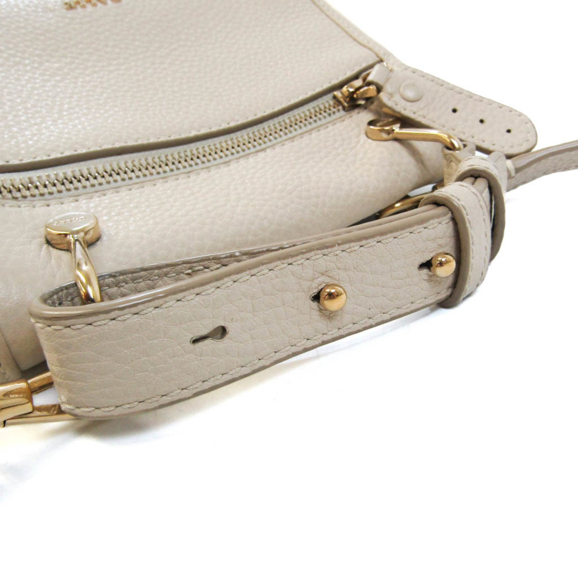 Bally BLOOM XS Women's Leather Handbag,Shoulder Bag Cream
