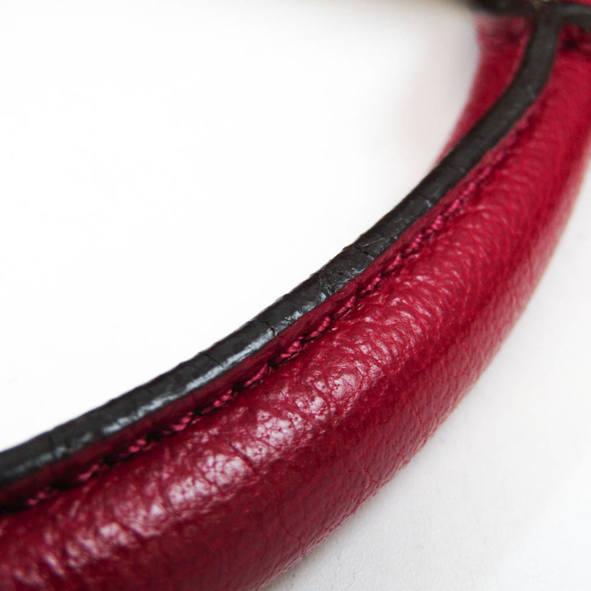 Loewe Amazona 36 Women's Leather Handbag Red Color