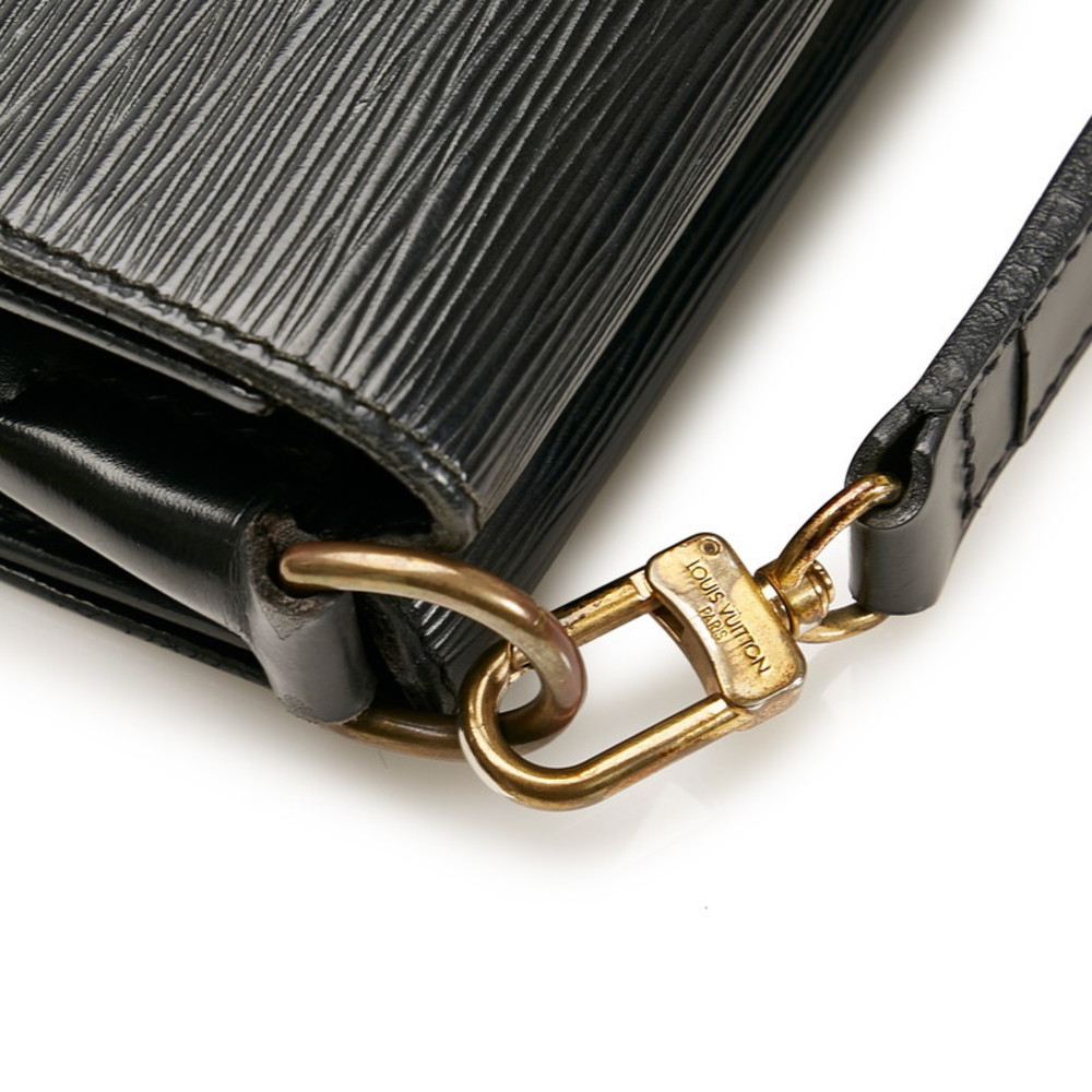  (Louis Vuitton) Louis Vuitton Epi Line ryusakku (Shoulder)  Noir (Black) m52282 : Clothing, Shoes & Jewelry