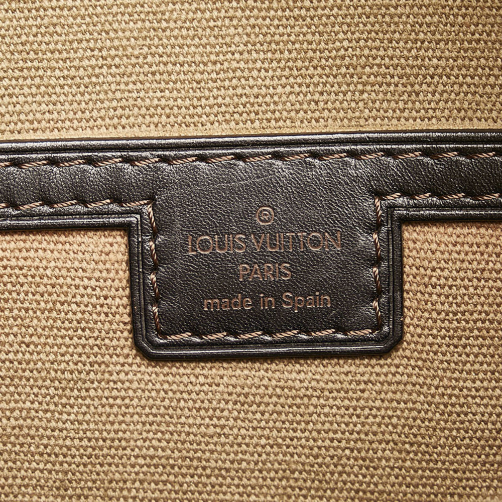LOUIS VUITTON Shoulder Bag M92073 Sac Plat leather/Utah Brown