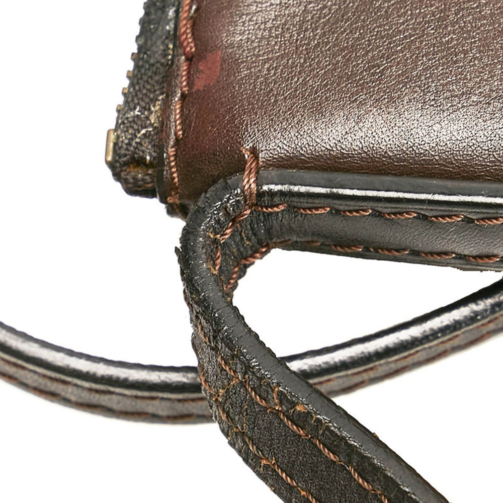 LOUIS VUITTON Shoulder Bag M92073 Sac Plat leather/Utah Brown Brown me –