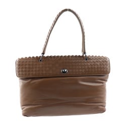 BOTTEGA VENETA Bottega Veneta intrecciato handbag 239986 leather brown