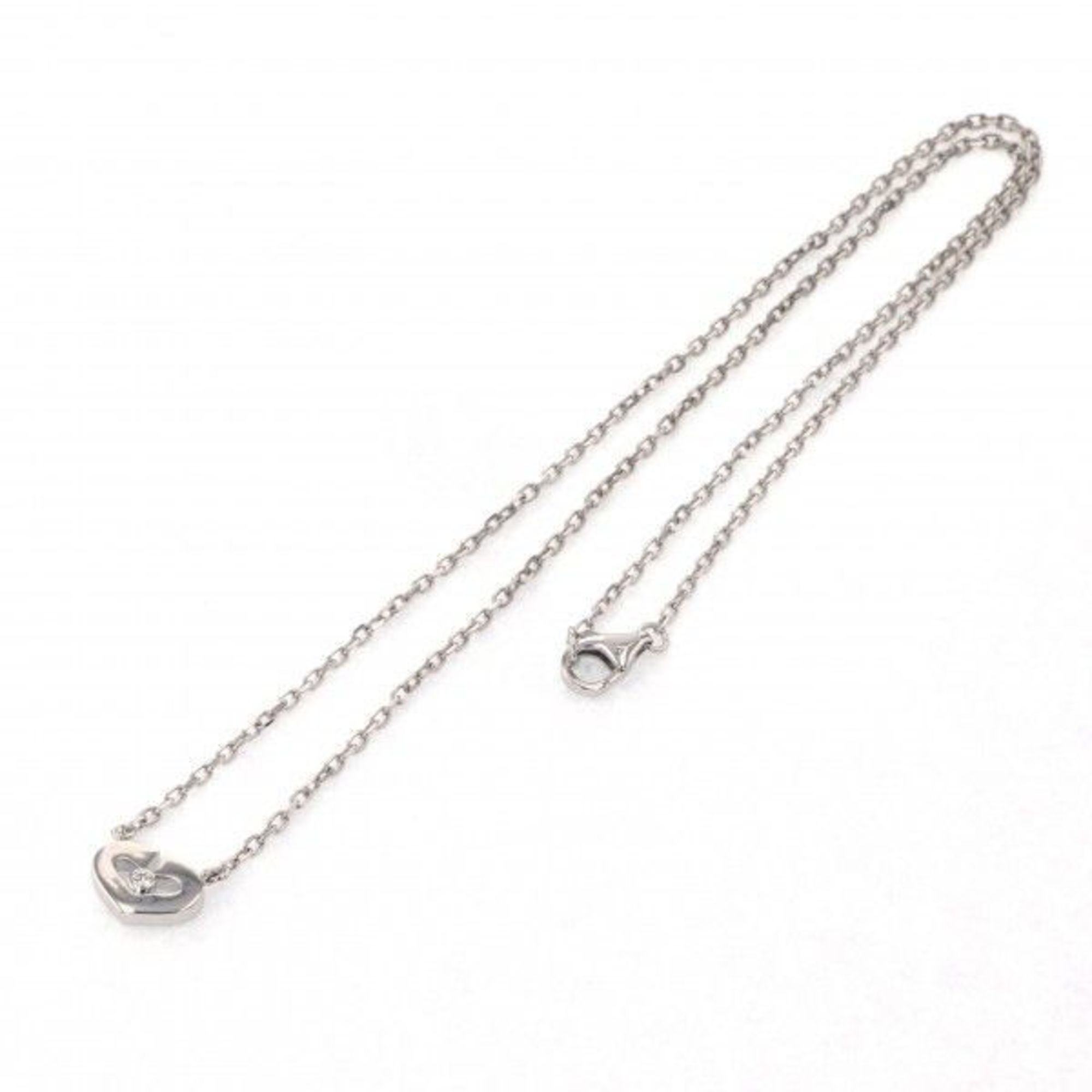 Cartier Symbol White Gold Diamond Necklace/Pendant K18WG