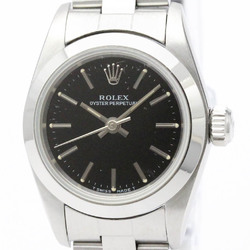 Polished ROLEX Oyster Perpetual 67180 T Serial Automatic Ladies Watch BF554596
