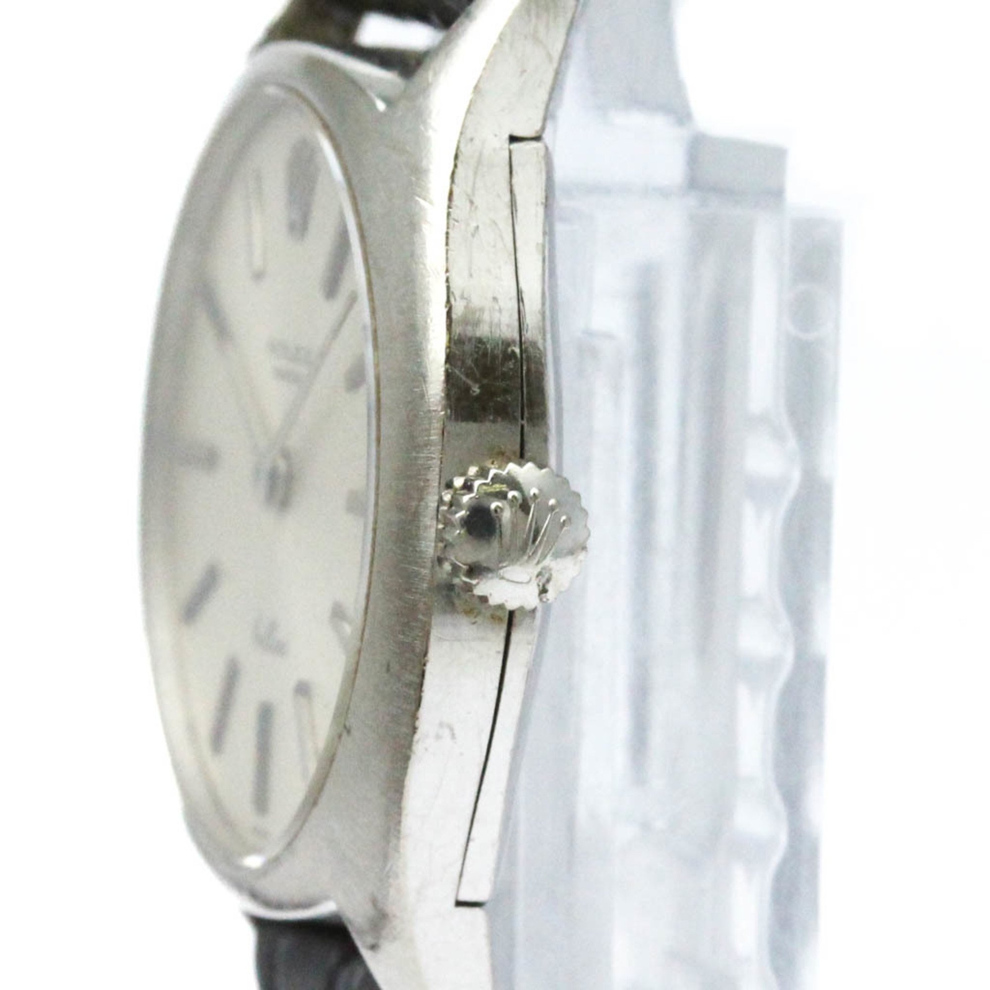 Vintage ROLEX Cellini 18K White Gold Hand-Winding Ladies Watch 3800 BF553401