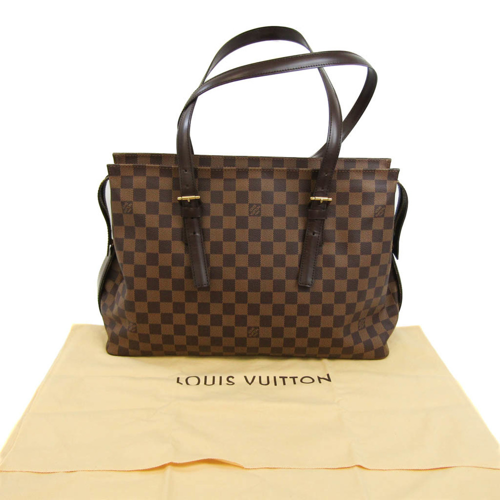 Louis Vuitton Damier Chelsea Tote Bag Shoulder Ebene N51119