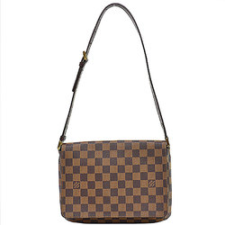 Louis Vuitton Bag Damier Musette Tango Short Brown Canvas Shoulder Women's N51255