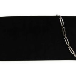 Salvatore Ferragamo BW-21 8683 Women's Metal Leather Shoulder Bag Black