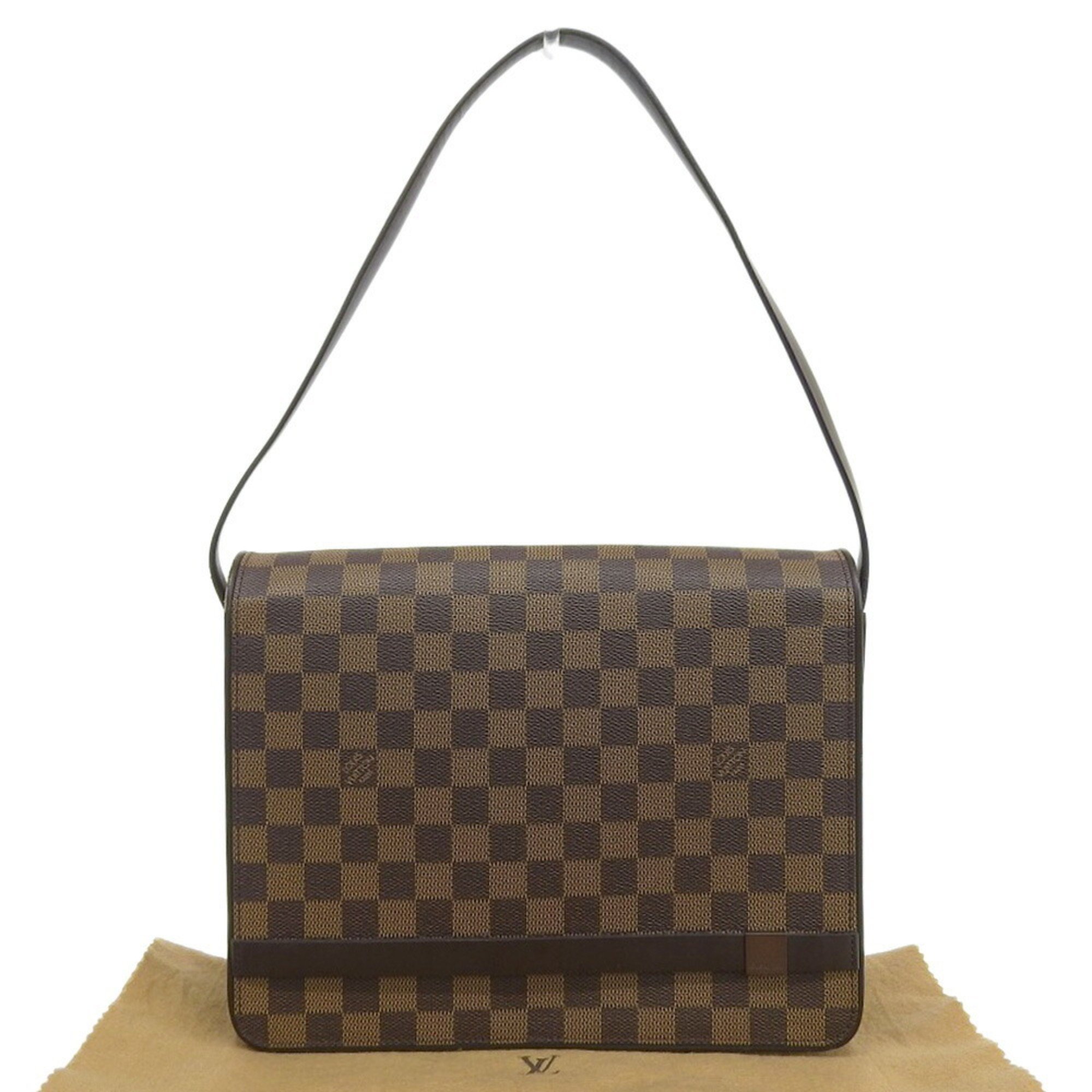 Louis Vuitton LOUIS VUITTON Damier Tribeca Carré One Shoulder Bag N51161