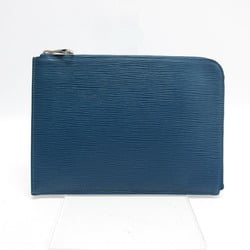 Louis Vuitton Epi Pochette Jules PM clutch bag blue