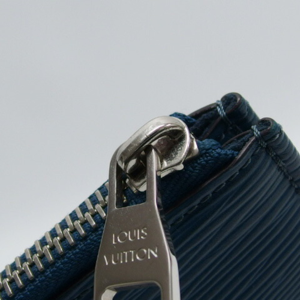 Louis Vuitton Epi Pochette Jules PM clutch bag blue