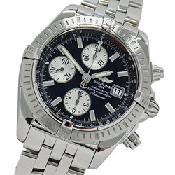 Breitling BREITLING Chronomat Evolution A13356 watch men's self-winding stainless steel silver black polished