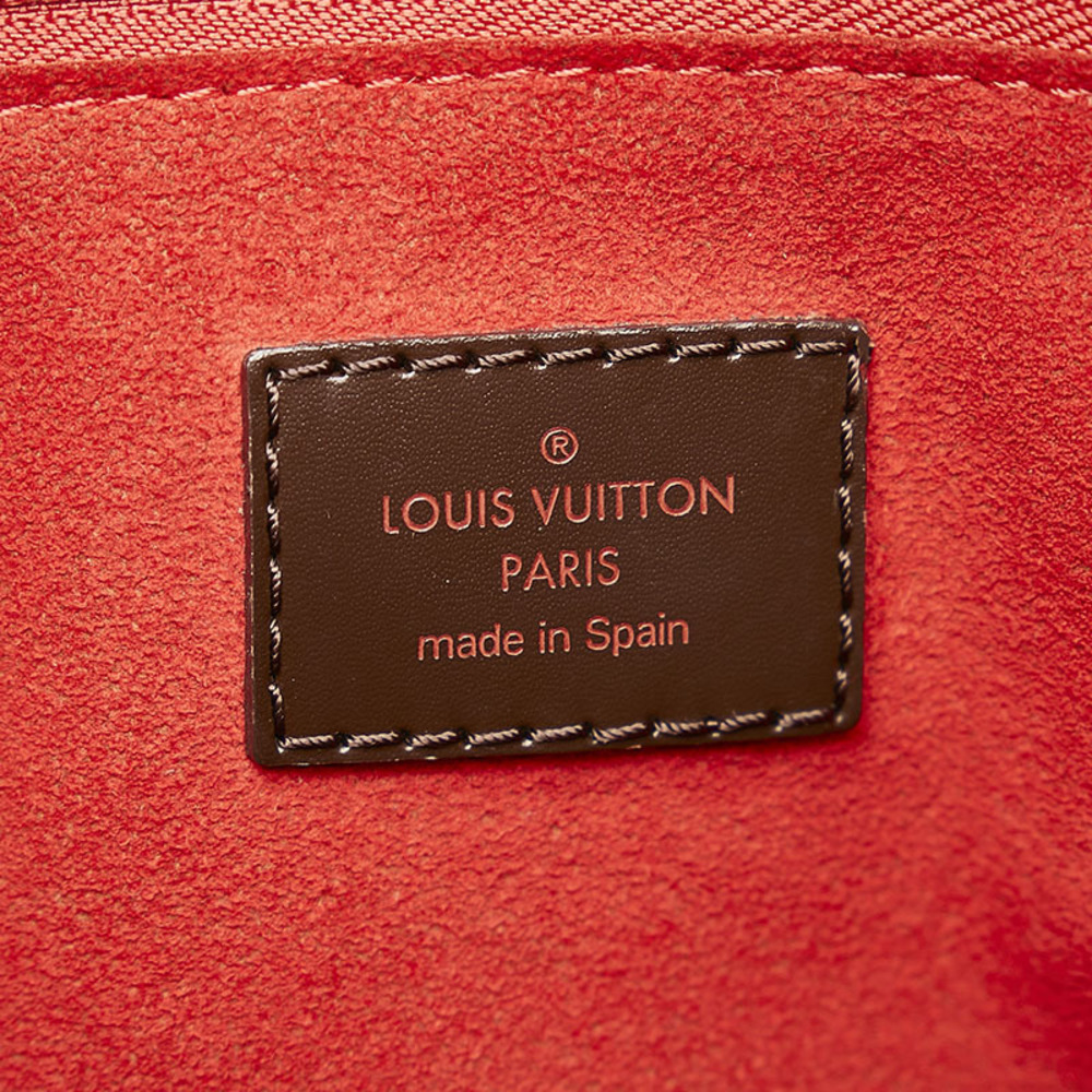 Pre-Owned Louis Vuitton LOUIS VUITTON Regia Damier Shoulder Bag Brown  Ladies (Good) 