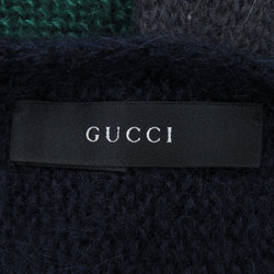 Gucci 3 color muffler mohair silk unisex GUCCI