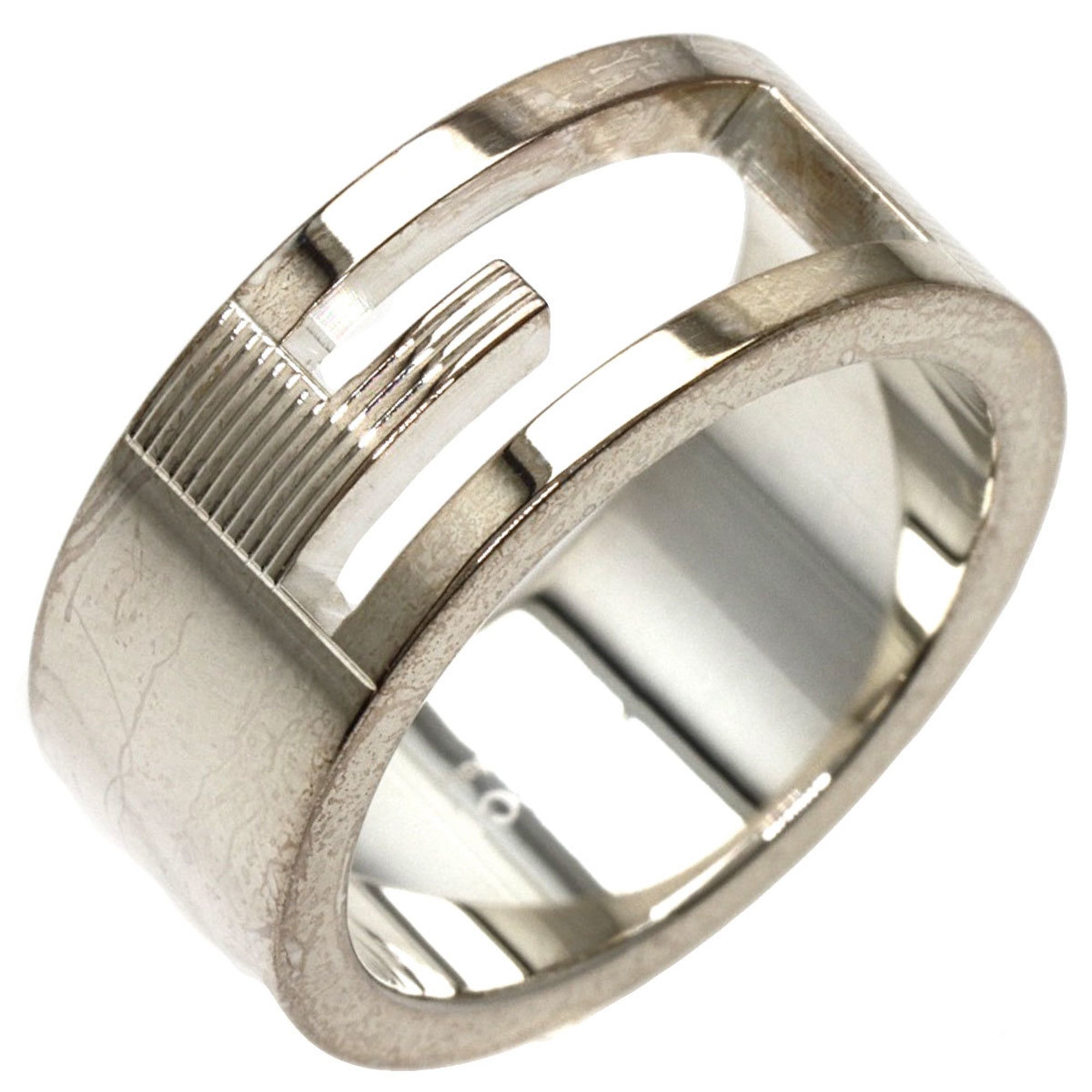 Gucci G #11 Ring Silver Ladies GUCCI