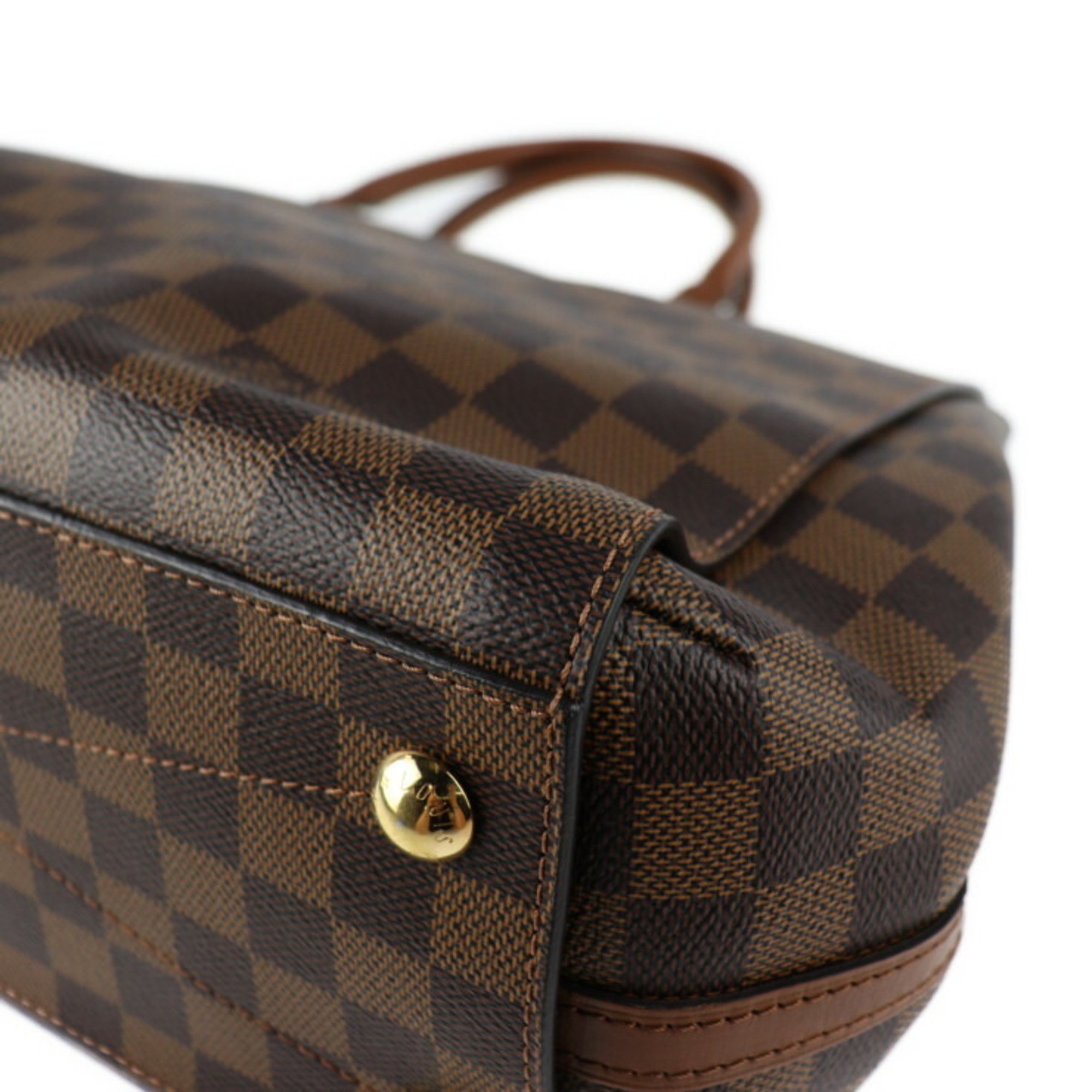 LOUIS VUITTON Louis Vuitton Greenwich Handbag N41337 Damier Canvas Brown 2way Shoulder Bag