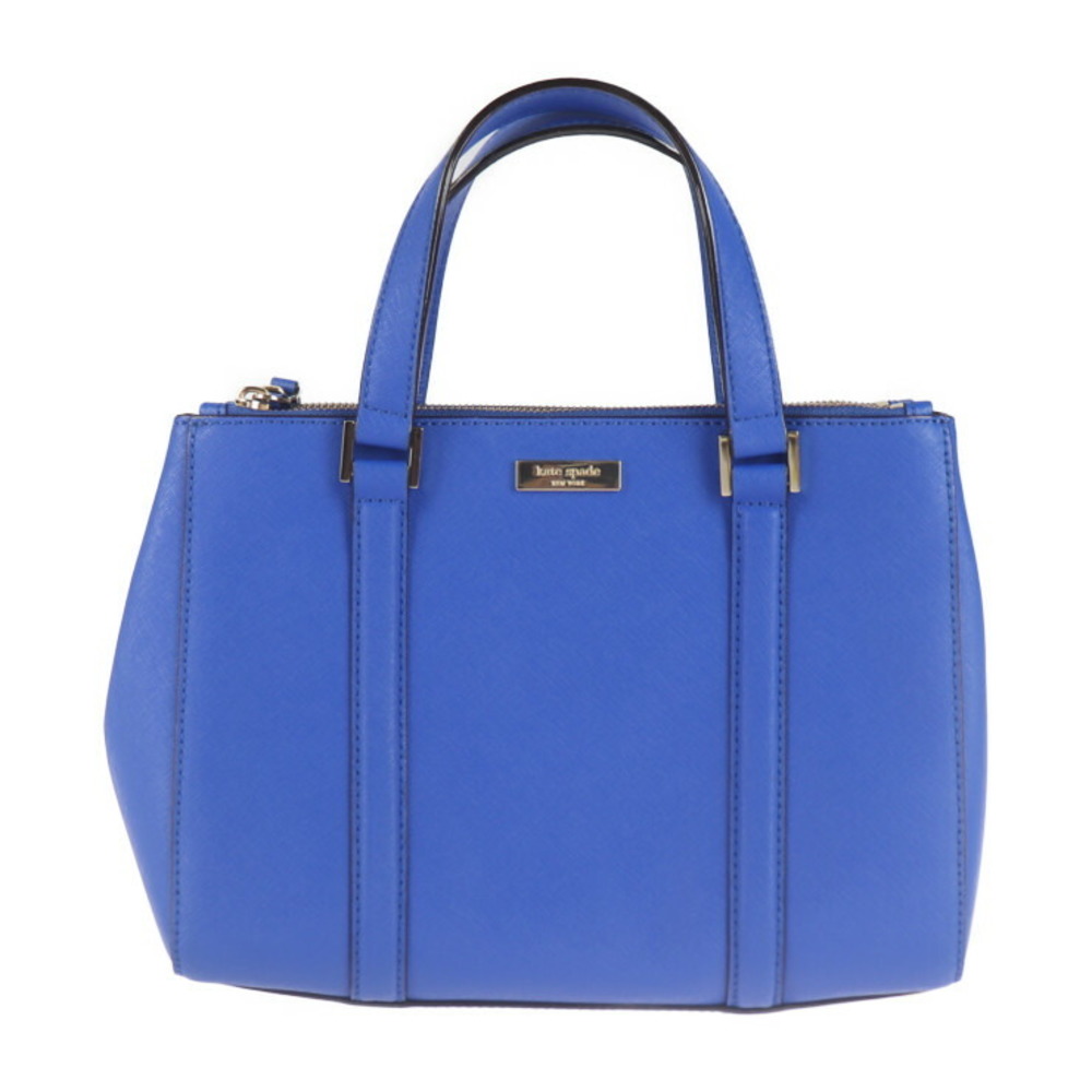 Kate Spade spade handbag RN0102760 leather blue 2way shoulder bag