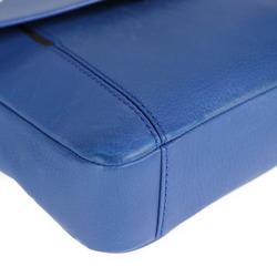BVLGARI Bulgari shoulder bag 38639 leather blue gray 2way