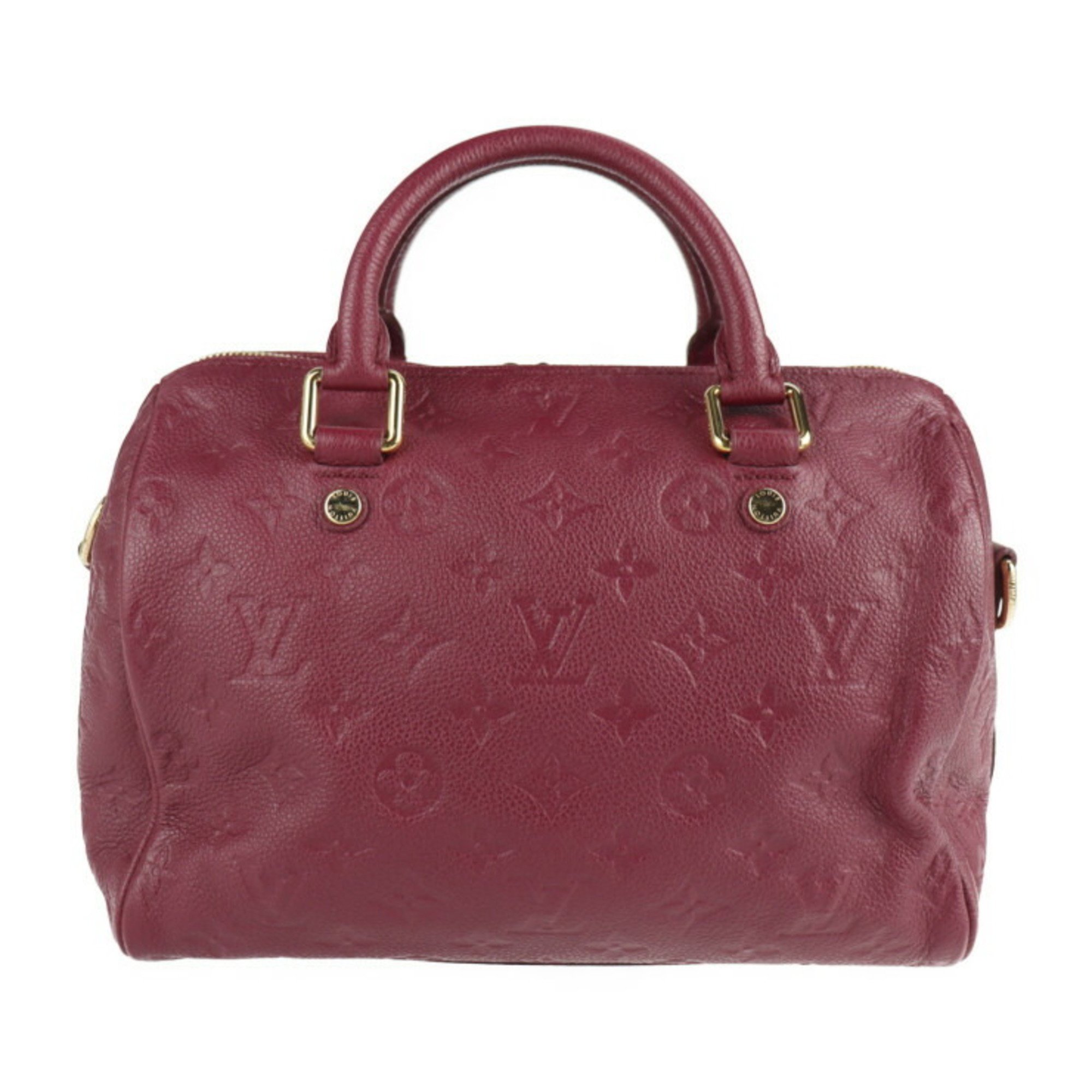 LOUIS VUITTON Louis Vuitton Speedy 25 Bandouliere Handbag M40827 Monogram Implant Jaipur 2way Shoulder Bag