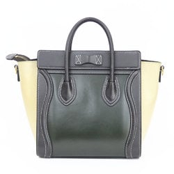 Celine luggage nano shoulder bag leather multi ladies