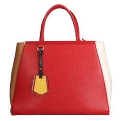 Fendi FENDI toujour shoulder bag leather red ladies