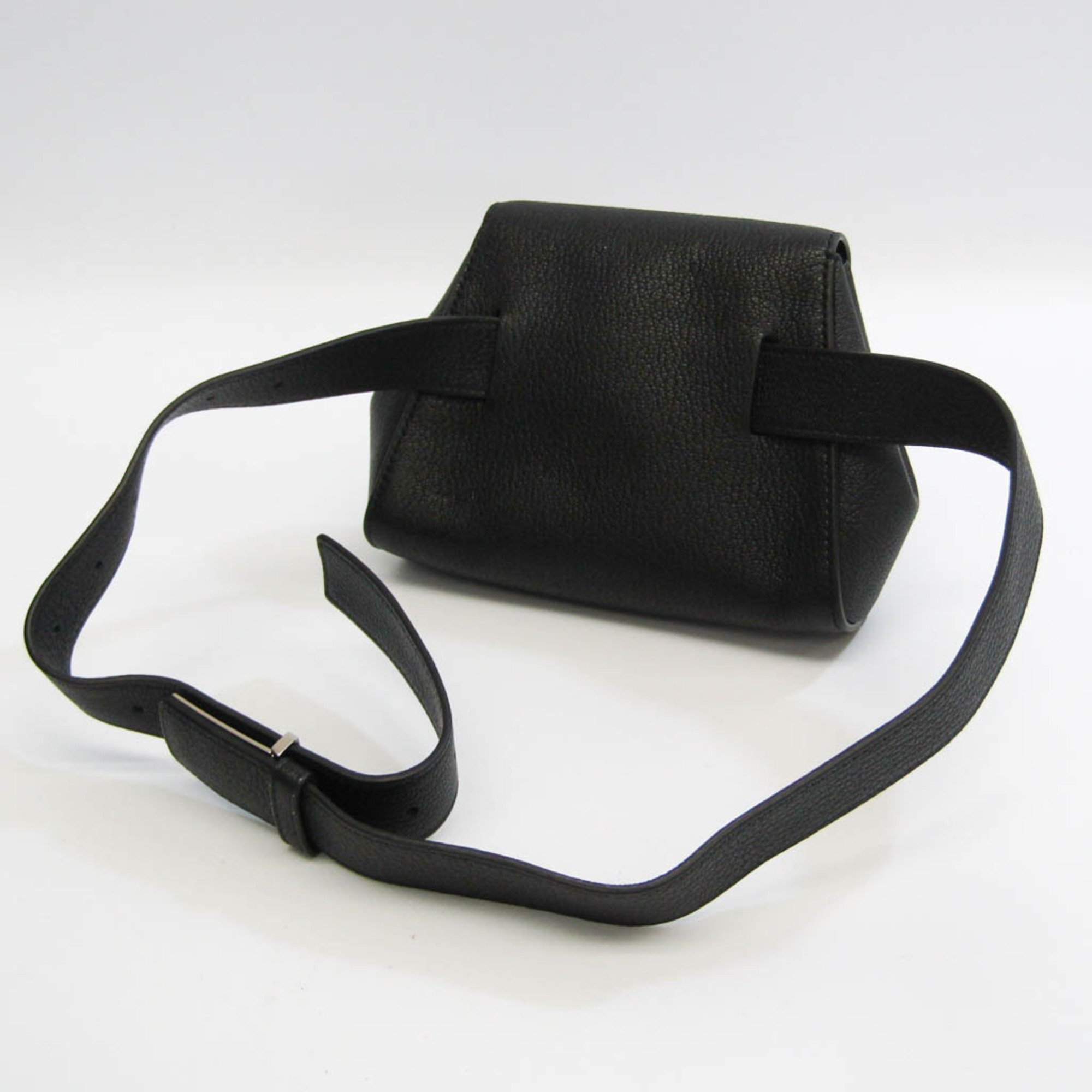Bottega Veneta Belt Bag 631117 Women's Leather Fanny Pack Black