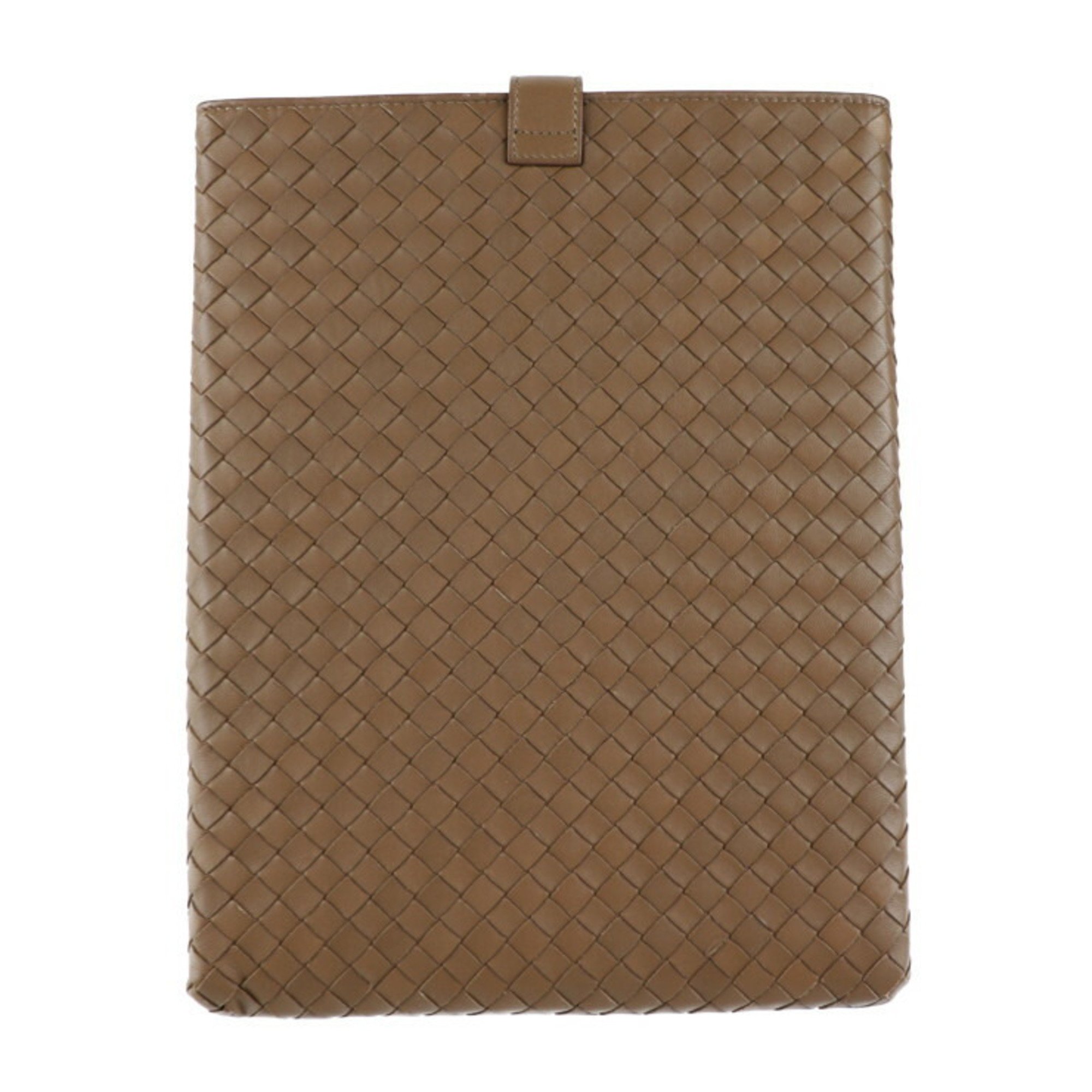 BOTTEGA VENETA Intrecciato Other Accessories 257469 Leather Brown iPad Case