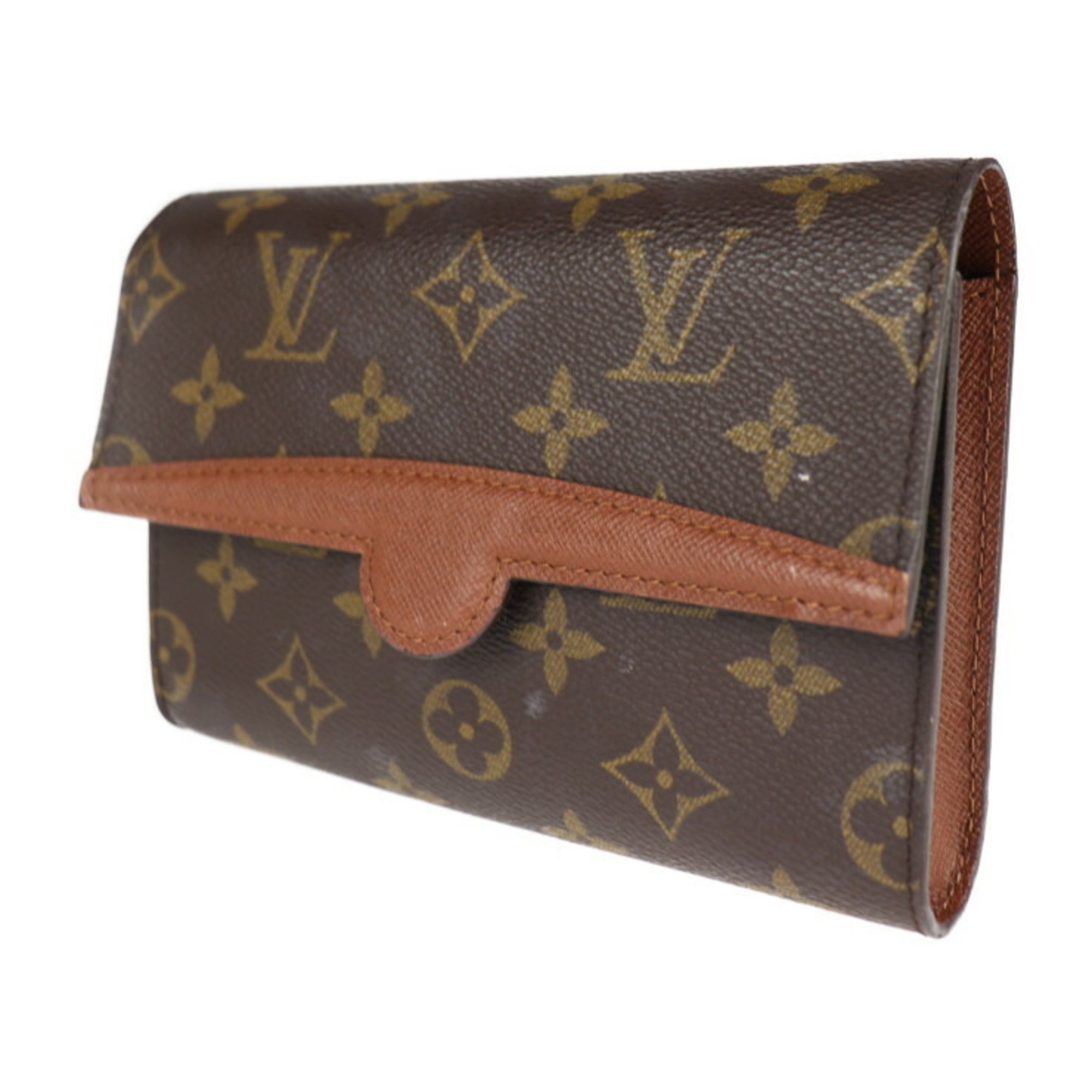 LOUIS VUITTON Louis Vuitton Arche Waist Bag M51975 Monogram Canvas Brown