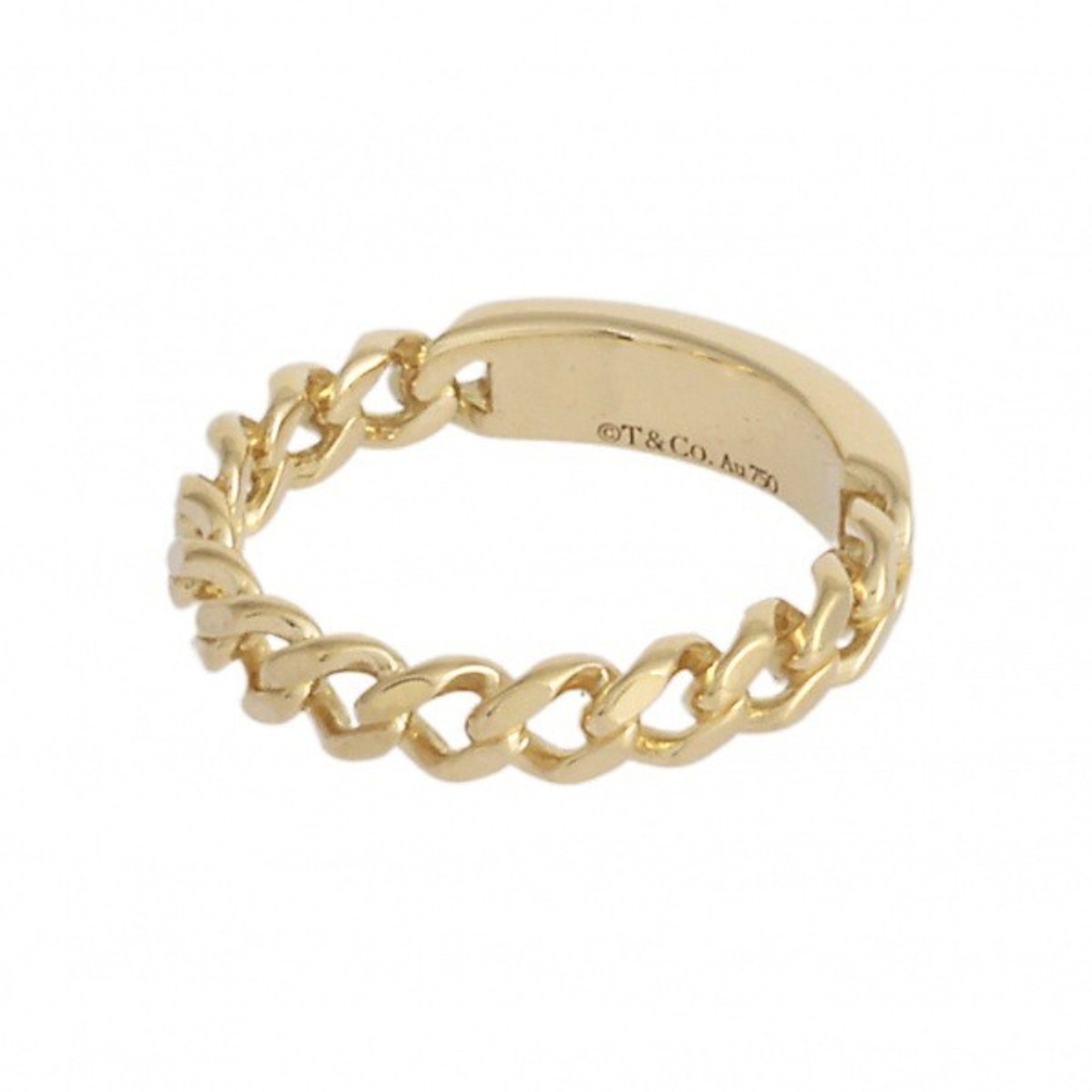 Tiffany Microlink Ring 18K Yellow Gold __