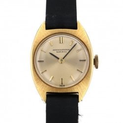 IWC Classic Gold Dial Watch Ladies
