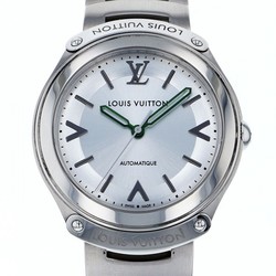Louis Vuitton LOUIS VUITTON fifty five Q6G200 silver dial watch men's