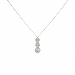 Tiffany Circlet Triple Drop Necklace/Pendant PT950 __