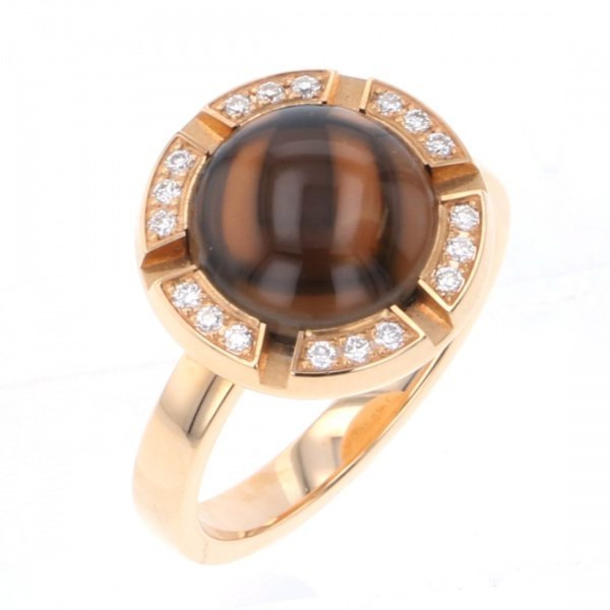 Chaumet Rose Gold Class One Cruise Ring #48 K18PG __