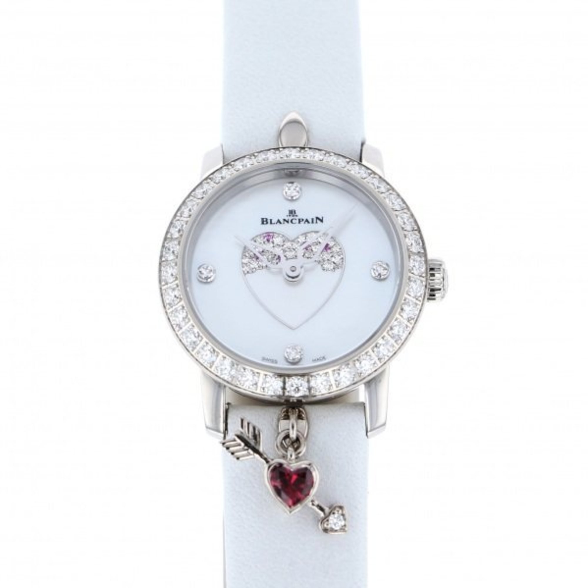 Blancpain BLANCPAIN Lady Bird Ultra Slim N00063F019054N063A White Dial Watch Women's