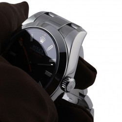 Rolex ROLEX Milgauss 116400 black dial watch men
