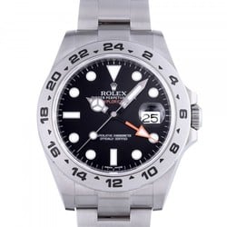 Rolex ROLEX Explorer II 216570 black dial watch men