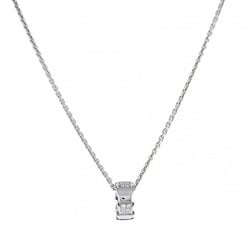 Bvlgari Serpenti Viper Necklace/Pendant K18WG White Gold