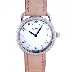 Hermes HERMES AR5.230 white dial watch ladies