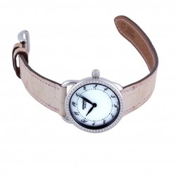 Hermes HERMES AR5.230 white dial watch ladies