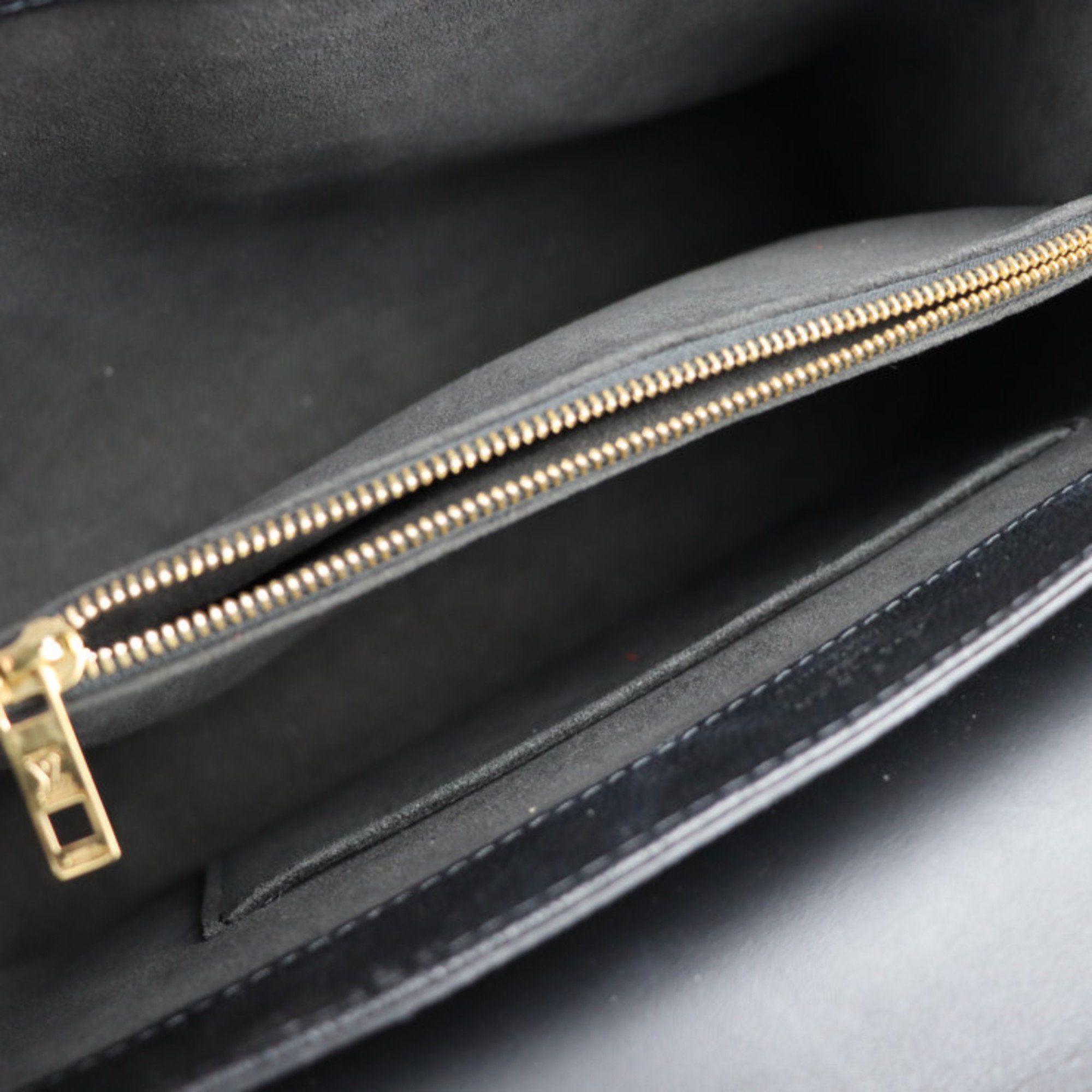LOUIS VUITTON Louis Vuitton Verry One Handle Bag Handbag M51989 Leather Monogram Shadow Noir 2WAY Shoulder