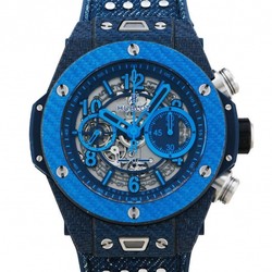 Hublot HUBLOT Big Bang Unico Italy Independent Blue World Limited 500 411.YL.5190.NR.ITI15 Gray Dial Watch Men's