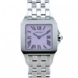 Cartier Santos de Moiselle 2008 Christmas Limited Purple Dial Watch Women's