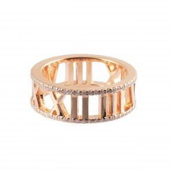 Tiffany Atlas Ring K18PG Pink Gold