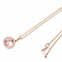 Chopard Happy Diamond Necklace/Pendant K18PG Pink Gold