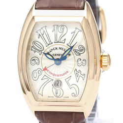 Polished FRANCK MULLER Conquistador 18K Pink Gold Watch 8005 L SC BF553063