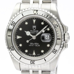 Polished TUDOR Prince Date MINI-SUB Automatic Mid Size Watch 73190 BF555074