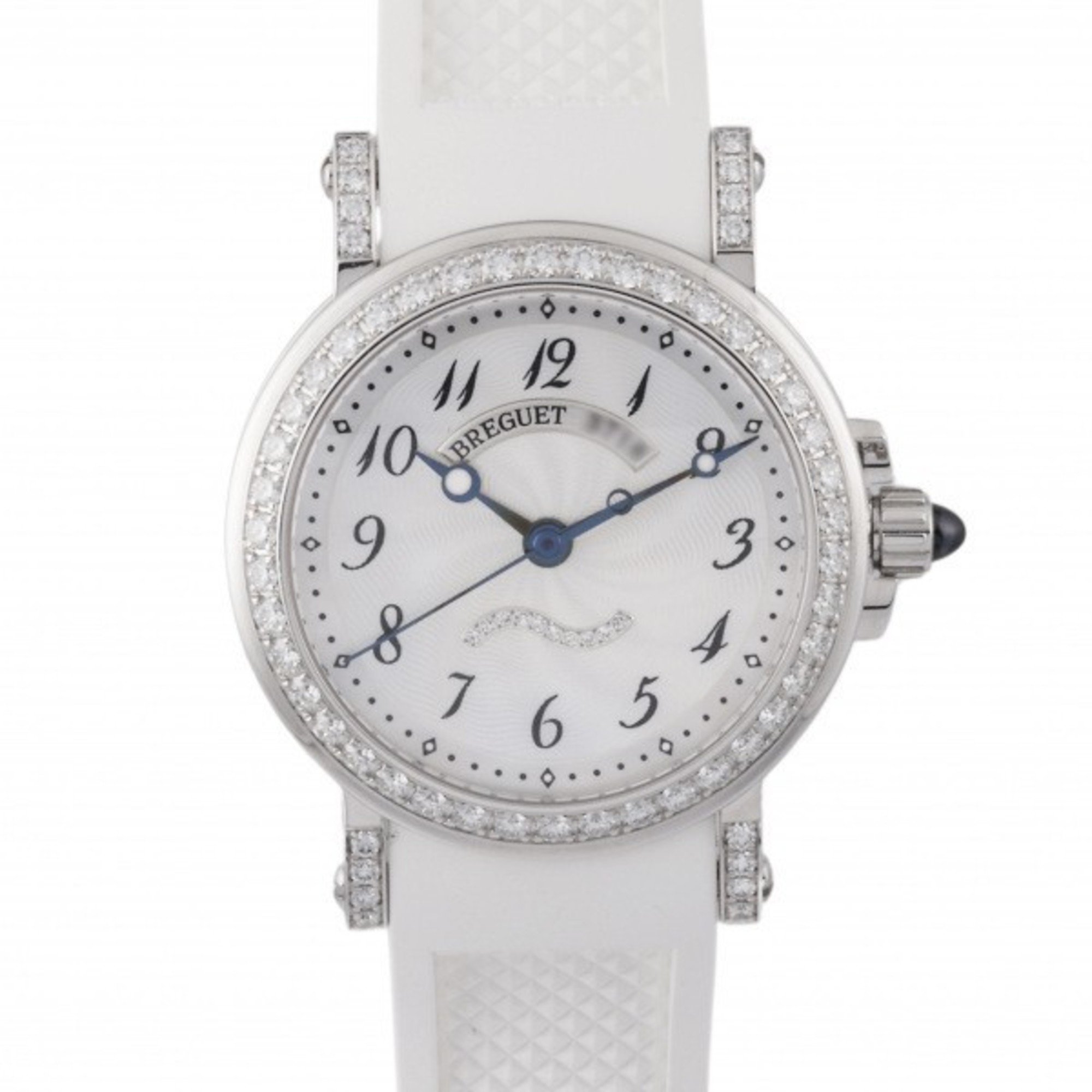 Breguet Marine MOP Mother of Pearl 8818BB/59/564 DD00 White Dial Watch Ladies