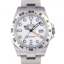 Rolex ROLEX Explorer II 216570 white dial watch men